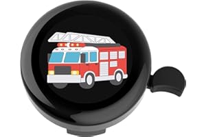 YeloYolker Kids Bike Bell, Cute Handlebar Ring Bell for Boys, Toddlers, Children's Bicycle Accessory for Tricycle, Scooter, Balance Bike