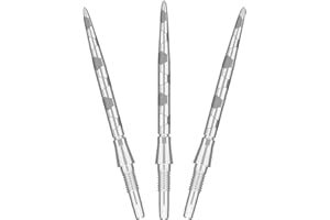 Target Darts Swiss Point Storm Punte di Freccette in Acciaio, Onyx (3 Confezioni Set di Punte) 26MM/30MM/35MM – Oro/Argento/Nero | Cambia Punte per Freccette, Punte di Ricambio, Accessori Freccette