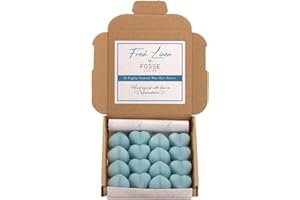 FOSSE LIVING Frische Wäsche stark duftende Wachsschmelze 16-er Pack - Hergestellt im Vereinigten Königreich - Frischer Baumwollduft