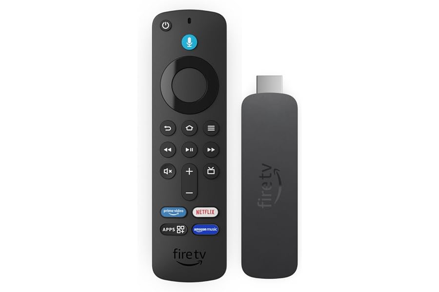 Zertifiziert und generalüberholt Amazon Fire TV Stick 4K, mit Unterstützung für Wi-Fi 6 sowie Streaming in Dolby Vision/