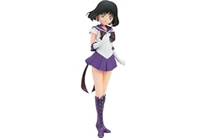 Banpresto BP88597P Super Sailor Saturn Figurka Pretty Guardian Sailor Moon Eternal The Movie, Brokat & Glamours, 18 cm, wielokolorowy