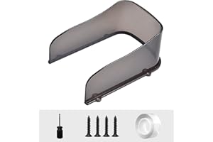 ZGZFEIYU Housse Étanche en Métal pour Sonnette,Protection Sonnette Exterieur Pluie,Housse De Pluie, en Acier Inoxydable Durable, Convient Aux Prise Exterieur, Sonnette Ring