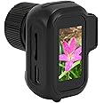 Mini Keychain Camera, 1080P 30fps 90° Viewing Angle Mini Thumb Sized Camera 180mAh Battery 0.96 Inch LCD Colorful Screen Micro Video Camera Camcorder, Portable Camera for Students