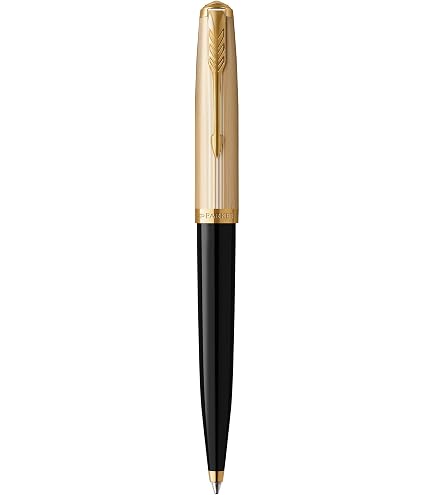 Stylo Plume Parker 180 En Or 18 Carats Et Laque De Chine - Rare, Occasion, Plume En Or - Stylo Vintage