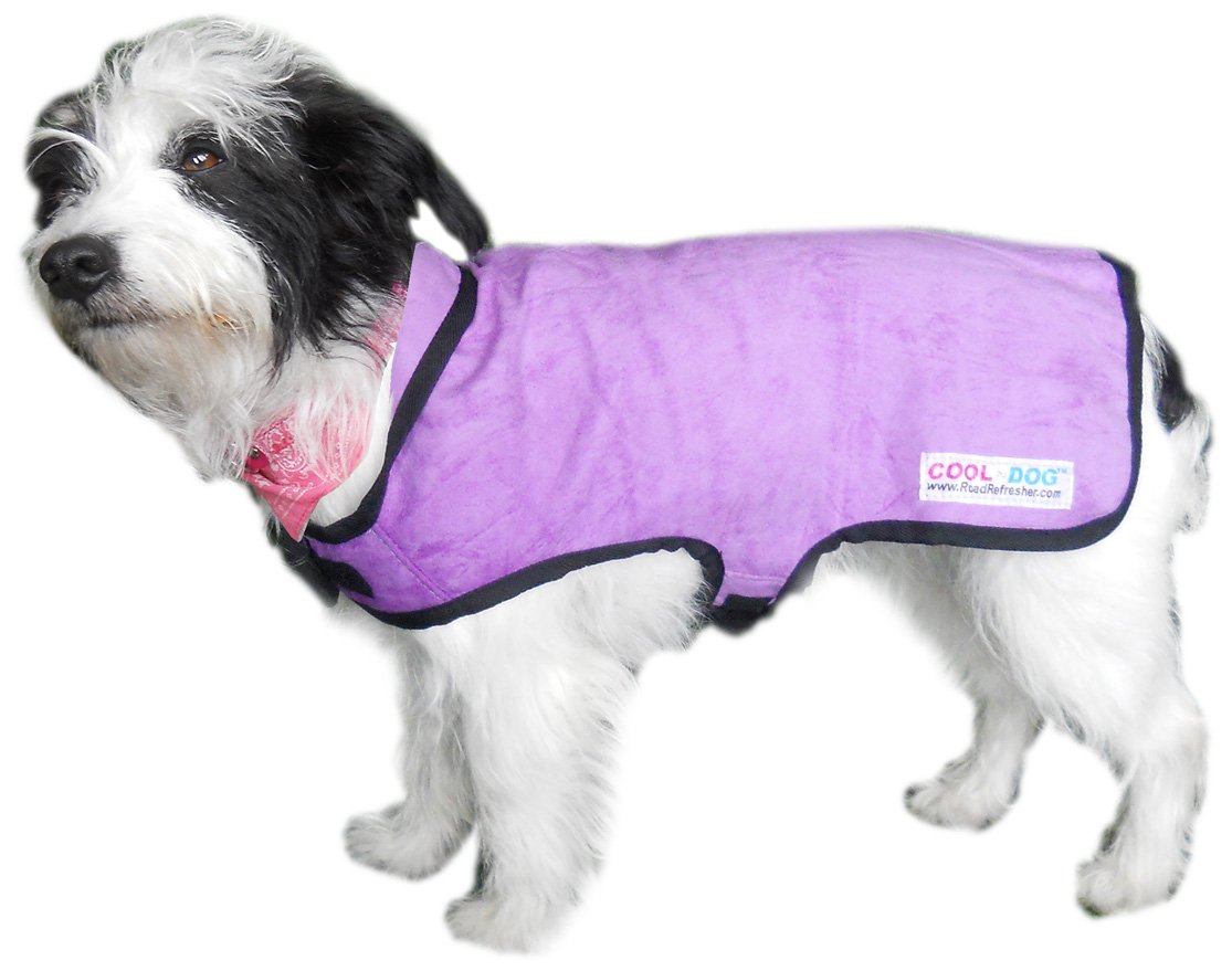 Prestige Cool Coat for Dogs, S, Purple Dogs.co.uk