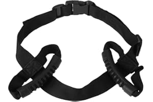 Tuoservo Motobike Rider Safety Belt Pillion Passenger Love Handles Motorcycle Scooter Bicycle Riding