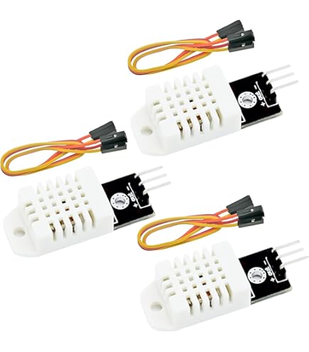 7 Sensori Di Temperatura E Umidità DHT22 - Sensore Digitale Per Arduino Con Cavo - Range -40°C To 80°C - Foto 10