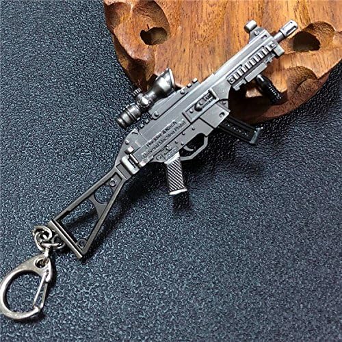 iVooVoo MiNi PUBG Metal Keychain The Jedi Survival Battle Backpack Pendant Royal Battle Decor Accessory - UMP9