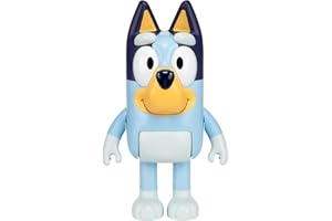 Best Friend BLUEY - Figura articulada de BLUEY de 10 pulgadas de alto, con brazos y cuerpo móviles