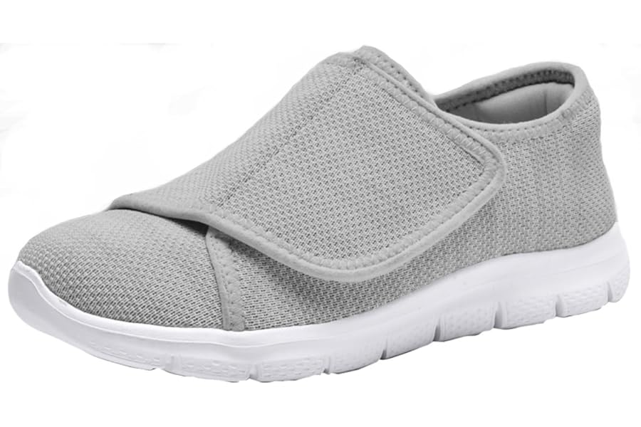 Diabetic Shoes for Women Extra Wide Orthopaedic Slippers Edema Men Breathable Rehabilitation Shoes Adjustable Walking Shoes