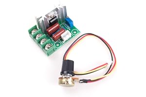 ANGEEK 2000W AC 50-220V 25A SCR Régulateur de Vitesse Régulateur de Tension Régulateur de Vitesse Moteur réglable Variateur LED Thermostat