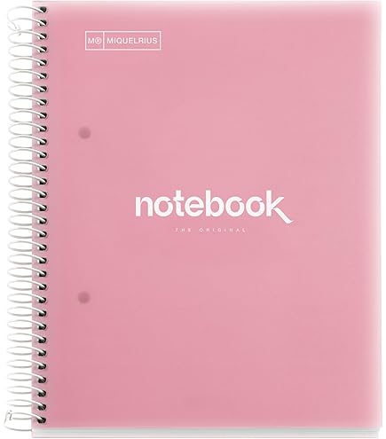 Lot De 4 Carnets à Spirales, Format A5, 4 Couleurs, 80 Feuilles/160 Pages, Couverture Rigide, Journal Ligné Mignon Pour étudier, Prendre Des Notes