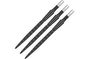 Target Darts Swiss Point Storm Diamond Dart Points (3er-Pack Spitzen) 26/30/35mm SP – Change Dart Point, Professionelles Dart-Zubehör