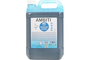 Ambiti | WC Blue | Aditivo para Depósito de Residuos Aguas Negras | Inodoros Portátiles de Autocaravanas, Caravanas y Barcos | Elimina Olores, residuos y Desinfecta | Fragancia Piña Colada (5L)
