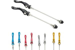 PLATT Cierres rápidos Bloque Vertical de la Rueda Delantera de la Bicicleta y pincho de la Rueda Trasera de liberación rápida