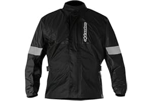 Alpinestars Hurricane Rain Chaqueta Negro 3Xl