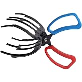 Orret Home 3 Claw Metal Fishing Pliers &ndash; Anti-Slip Fish Catch Clamp, Tong Type Grip Apparatus, Freshwater Fish