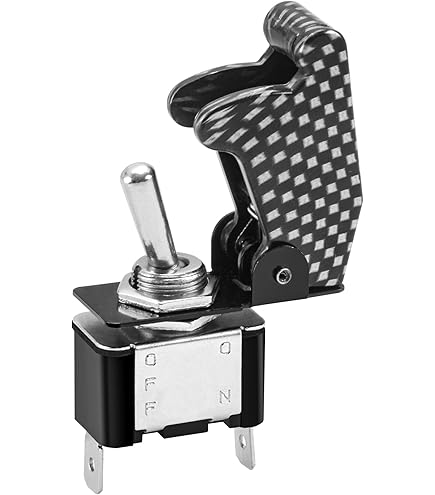 Lampa Interruttore A Leva 12/24V 20A Con LED Rosso - Per Veicoli E Applicazioni Marine - Foto 8