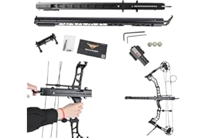 SHARROW Archery Compound Bow Steel Ball Track America Hunting Recurve Continuous Shooting Assistant Dual-Use Retrofit Tool Steel Ball Set Left and Right Hand