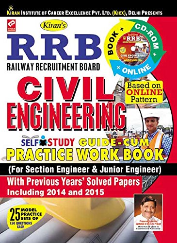 Rrb Civil Engineering Self Study Guide-Cum-Practice Work Book With Previous Years Solved Papers (With Cd) - 1867