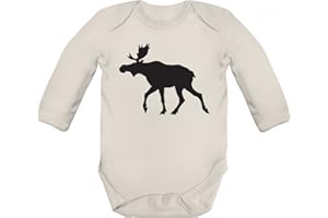 SHIRTSTREET Norwegen Skandinavien Schweden Strampler Bio Baumwoll Baby Body langarm Longsleeve ELCH