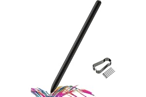 DAKEXIONG Galaxy Tab S9 S Pen zamiennik (NoBluetooth) do Samsung Galaxy Tab S9 rysik do Galaxy Tab S9/ S9+/S9 Plus/ S9 Ultra S rysik z bezpłatnymi końcówkami/stalówkami, czarny