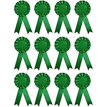 DIVINA VITAE Rozetten voor winnaars, medailles, set van 12 stuks