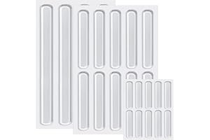 SUBTAVIK 22 pezzi Paraurti per mobili, Paraurti trasparenti in silicone per porte di armadietti Paraurti adesivi per armadietti 6,3cm/15 cm/3,5 cm Strisce paraurti trasparenti per mobili e protezioni per porte