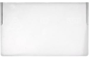 raaco 106757 - Separador para revistas (250-1, 1Sa=36), 45 x 75, transparente