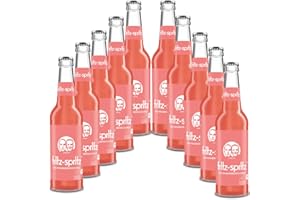 FRITZ COLA fritz-spritz Bio-Rhabarberschorle 10 Flaschen je 0,33l incl Mehrweg Pfand
