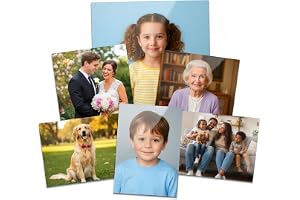 Pixly® Personalised Photo Print Custom Picture Colour Photograph Prints, Wall Art, Gift, Poster, Image or Artwork - 4" x 6" (