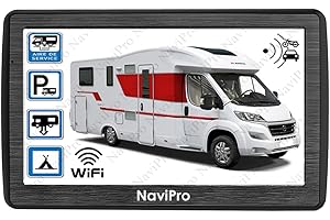 GPS Camping Car 7 Pouces NaviPro Active, Ventouse Aimanté, Europe - Maroc, Russie, Turquie, Aires De Camping - Mise A Jour Gratuite A Vie