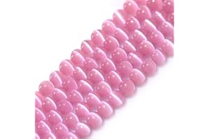 GEM-INSIDE CREATE YOUR OWN FASHION GEM-Inside Perlen mit Katzenauge, rund, 8 mm, Rosa