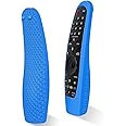 Silicone Case Compatible with LG AN-MR19BA AN-MR18BA AN-MR20GA AN-MR600 AN-MR650 Remote Control, Non-Slip Protective Case for LG Magic Remote (Blue)
