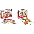 MEGA Pokémon Coffret Construction Centre Forêt - 648 Pièces Avec Pikachu, Évoli Et Figurines