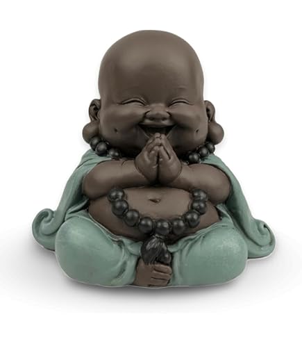 Kleine monnik standbeeld keramische Boeddha beeldje kantoor thee huisdier paarse klei sculptuur cadeau huis theehuis decoratie ambachten kopen vanaf een prijs van 9.24