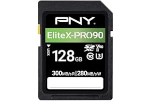 PNY 128GB EliteX-PRO 90 Klasse 10 U3 V90 UHS-II SD Flash Speicherkarte