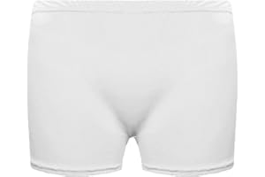 LUXE DIVA Kids Microfiber HOT Pants Girls Knickers Lycra Dance Shorts Gym NEON Party Dress Costume 5-12 Years of Age