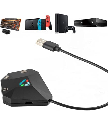 HYCARUS Xim Apex Keyboard and Mouse Adapter for Xbox One, PS4