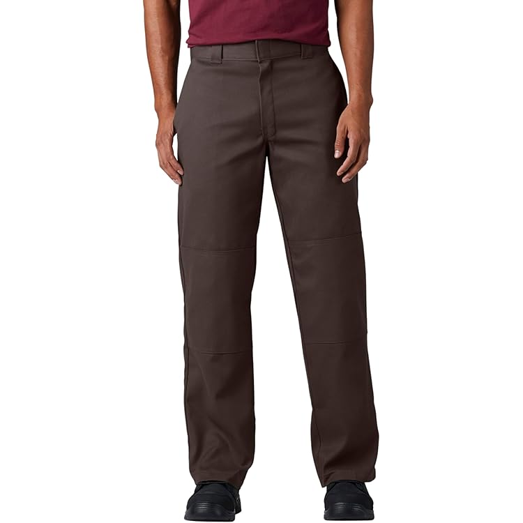 Dickies 847 Black Mens Polyester & Cotton Blend Trousers - American Shop