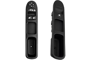 YAOPEI Commande Leve Vitre 207 Passager + Côté Conducteur pour Peugeot 207 Citroen C3 Côté Passager 6490.HQ+6554.QC