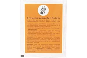JOENOS Schwefel-Pulver Kalium-Disulfit E224, 2 x 10 g, Weinherstellung