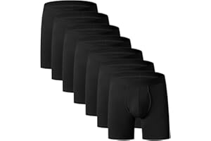 YOULEHE Boxershorts Herren Multipack Männer Unterwäsche Bambusfaser Unterhosen Men Retroshorts Boxer