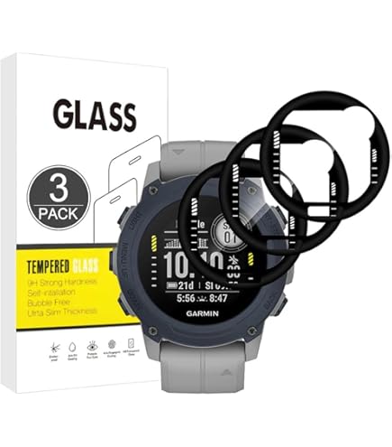 Pellicola Protettiva Vetro Temperato Per Garmin Lily 2 - 4 Pezzi, HD, Anti-Graffio, 3D Full Coverage - Foto 9