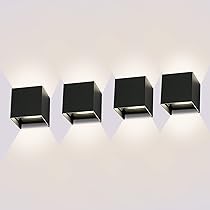 Applique Da Parete LED MOKEKA - 2 Pezzi 12W 4000K, IP65 Impermeabile, Angolo Regolabile - Foto 5