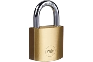 YALE Candado 30 mm Arco Corto Caja