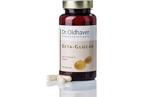 ‎DR. OLDHAVER ETHNOEUBIOTICALS Dr. Oldhaver/Beta Glucan Vitamin C Immun/zur Unterstützung des Immunsystems/Beta-1,3/1,6-Glucan Kapseln/Acerola Extrakt / 90 Kapseln