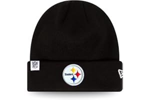 NFL Beanie New Era American Football Mütze Winter Cap Patriots Seahawks Raiders Chiefs 49ers schwarz