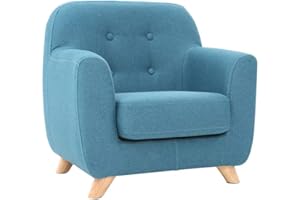 Miliboo - Sillón Infantil escandinavo Azul NORKID