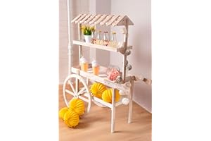 REGALOS MIGUEL RegalosMiguel - Carritos Candy Bar - Carrito Candy Bar Strawberry - Blanco